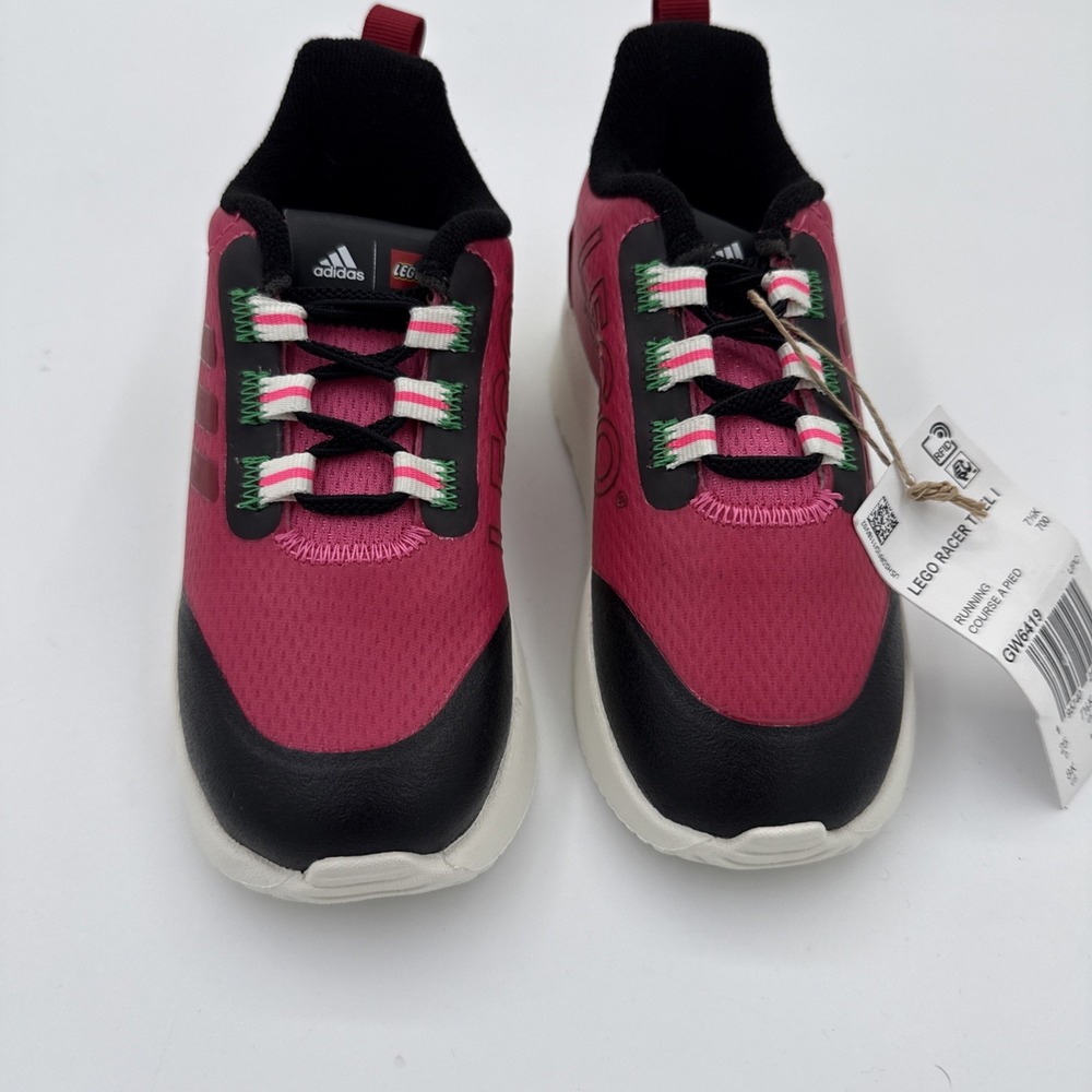 Adidas Lego Racer TR EL I Running  Toddler Size 8k Sneakers Shoes Magenta New